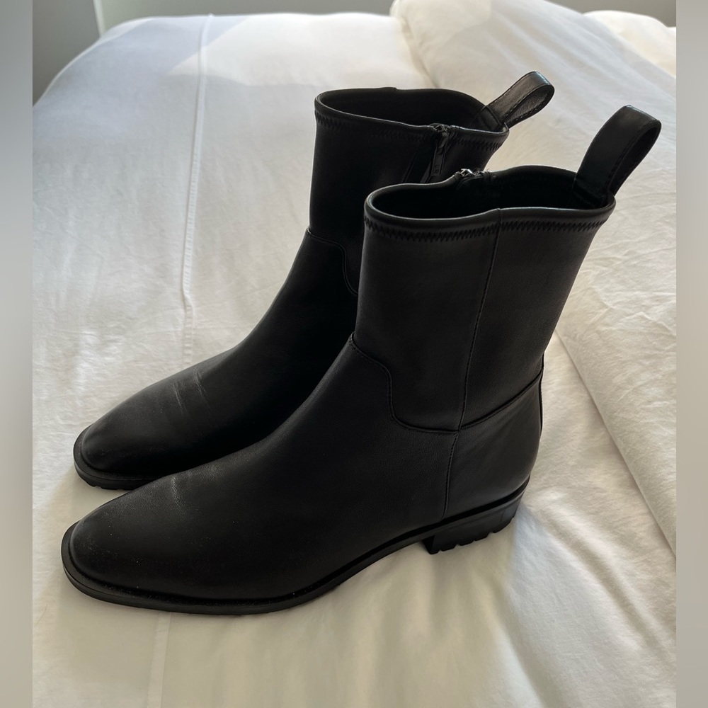 Loeffler Randall Leather Ankle Boot